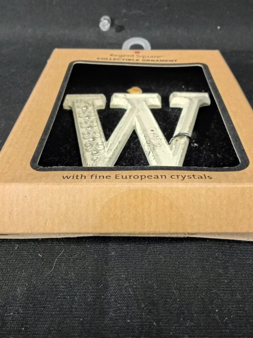 Regent Square W Crystal Christmas Ornament 2014
